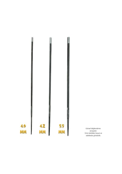 Sgs Motorlu Testere Zincir Bileme Eğesi Yuvarlak 4.0 X 200 Mm. - 1 Adet