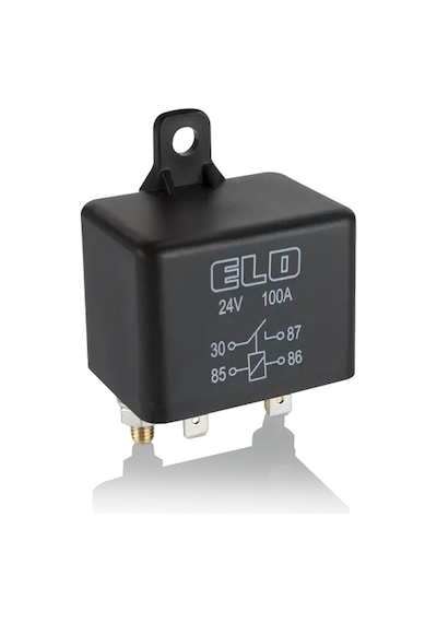 Elo Güç Rölesi 24v 100a Toz Korumalı