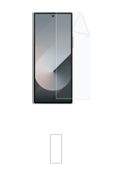 Samsung Galaxy Uyumlu Z Fold 6 Ekran Koruyucu Ön Poliüretan Film Ekran Koruyucu