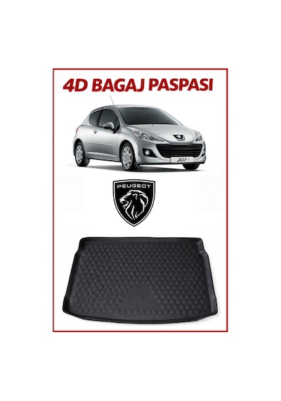 Peugeot 207 Hatchback 2010 Model 4d Bagaj Havuzu