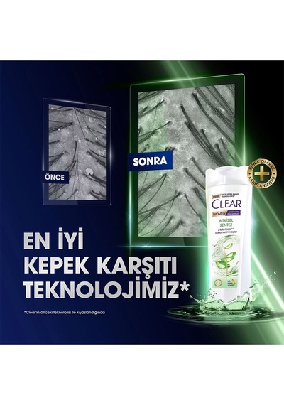 Women Kepeğe Karşı Etkili Şampuan Bitkisel Sentez 350 Ml X3
