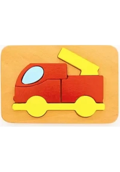 Wood&joy İtfaiye Puzzle Ve Denge Oyunu