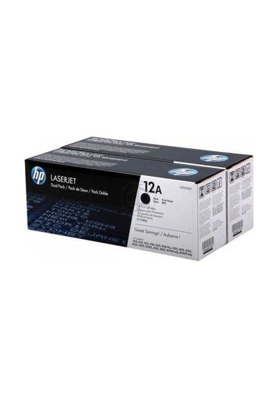 Hp Q2612Ad Siyah Toner Ikili Paket
