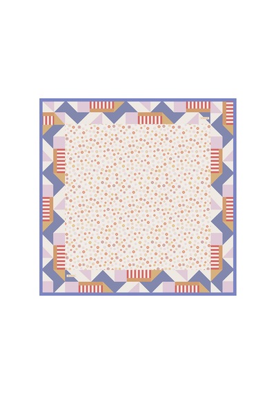 Arancia Lila 90x90 Pure Touch Eşarp Lila Lila