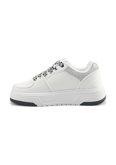 Lumberjack Sempre 5pr Beyaz Kadın Sneaker 000000000102021848 Beyaz-sıyah