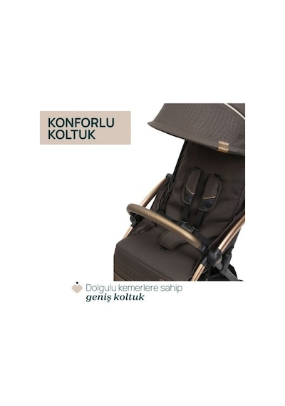 Chicco Goody Xplus Bebek Arabası - Bronze Lızard CHICCO.146 Kahve