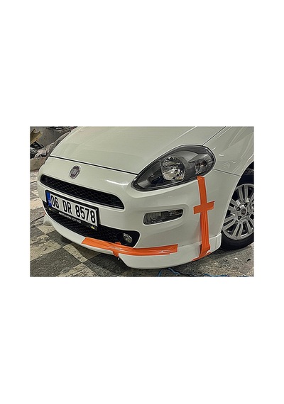 Fiat Punto Evo Ön Tampon Eki Fiberglass Boyasız A+ Kalite - 640185119