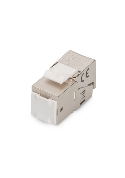 Digitus Cat 6a Keystone Jack, 10gbase-t, 500 Mhz, Zırhlı/shielded, Aletsiz Sonlandırılabilir&lt Br&gt Digitus Cat 6a Keystone Jack, Shielded Tool Fre