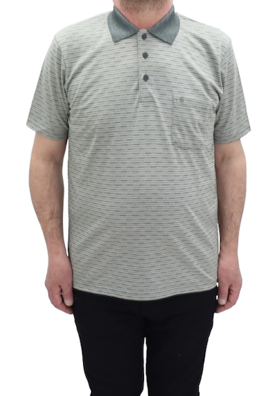 Becces Dmctekstil Erkek 001 Desenli Klasik Kesim Rahat Kalıp Tek Cepli Polo Yaka T-shirt Haki Becces Dmctekstil Erkek 001 Desenli Klasik Kesim Rahat Kalıp Tek Cepli Polo Yaka T-shirt Haki