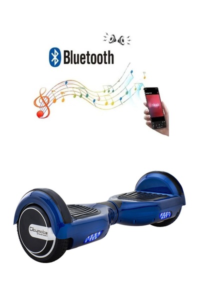 Citymate Hoverboard Elektrikli Kaykay Bluetooth 6.5 Mavi