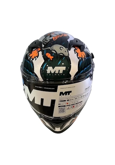 Mt Helmets Breaker Sv The King Kapalı Kask Çok Renkli
