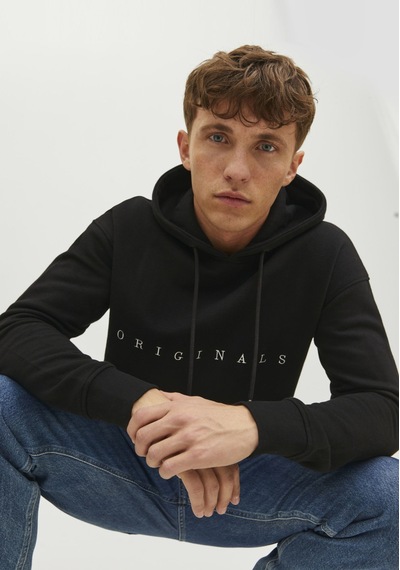 Jack & Jones Jack & Jones JORCOPENHAGEN SWEAT HOOD Siyah Erkek Sweatshirt Siyah Jack & Jones Jack & Jones JORCOPENHAGEN SWEAT HOOD Siyah Erkek Sweatshirt Siyah