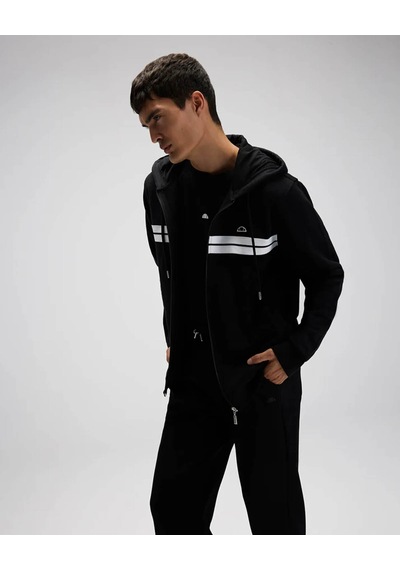 Ellesse Kapüşonlu Siyah Erkek Sweatshirt Em617 Siyah
