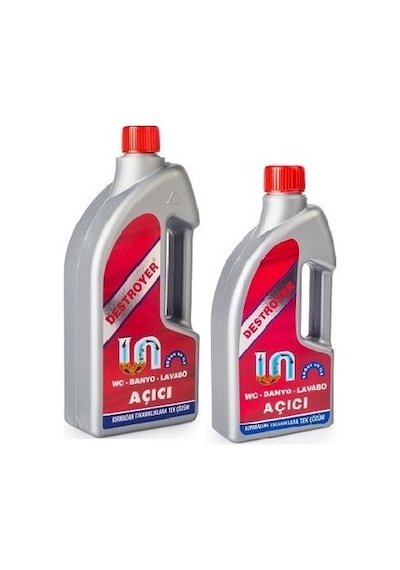 Destroyer Lavabo Ve Wc Açıcı Sıvı 500 Ml N11.3806
