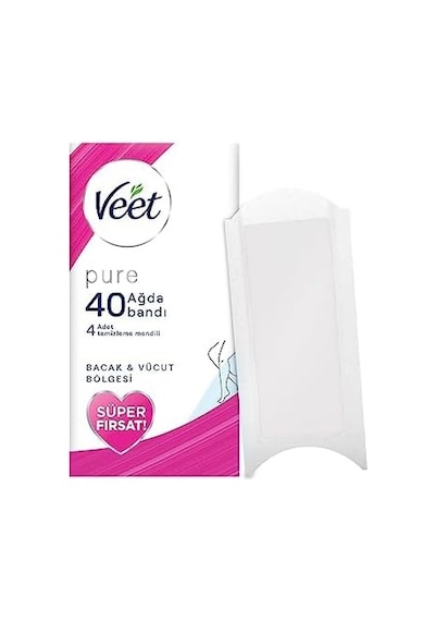 Hipoalerjenik Ağda Bandı, Bacak Ve Vücut Bölgesi 40&apos Lı Süper Fırsat Paketi
