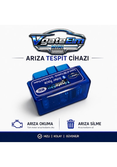 Vgateelm Mini Bluetooth 5.1 Yeni Nesil Arıza Tespit Cihazı