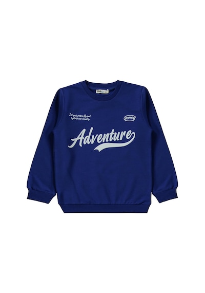 Civil Boys Adventure Baskılı 6-9 Yaş Eşofman Takımı - Mavi Saks Mavisi
