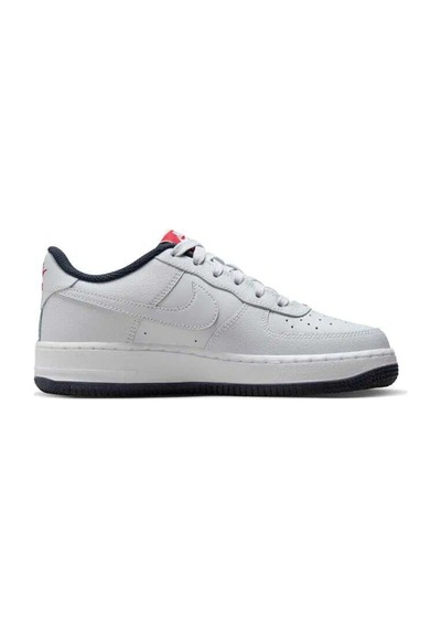 Nike Air Force 1 Lv8 4 Af1 Unisex Leather Sneaker Hakiki Deri Günlük Spor Ayakkabı Gri Gri
