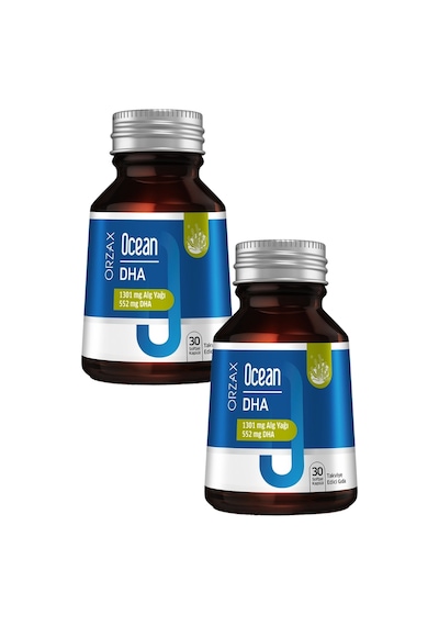 Ocean Dha Bitkisel Omega 3 30 Kapsül X 2 Adet