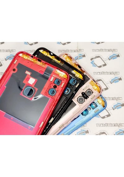 Tkgz Xiaomi Redmi Note 6 Pro Kasa Arka Pil Batarya Kapağı (Yan Tuşlar)