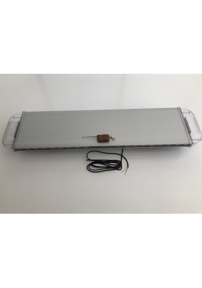 Otokurtarıcı Tipi Işmakınası&traktör Tepe Lambası 100 Cm 42 Ledli 12 V Uzaktan Kumanda