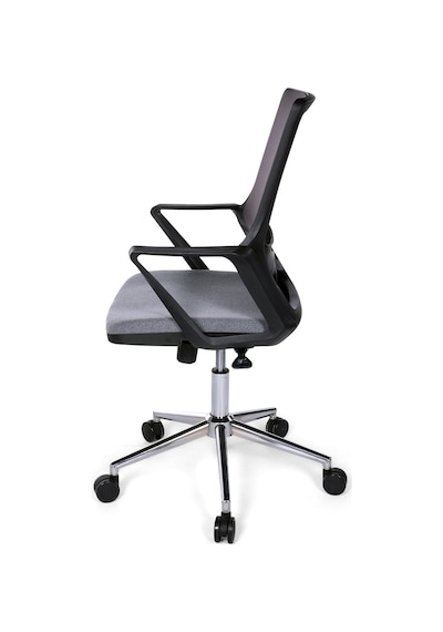 Ofisbazaar Lizz Gri Fileli Çalışma Koltuğu Ergonomik Ofis Ve Ev Koltuğu Gri Gri