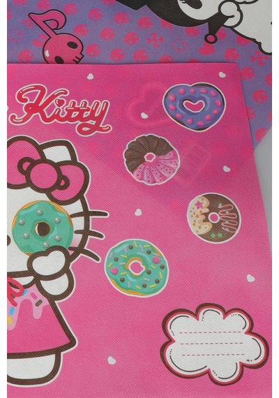 X Dekomus Lisanslı Hello Kitty,cinnamorol,my Melody,kuromi Best Friends 4 Adet Beslenme Örtüsü Diğer