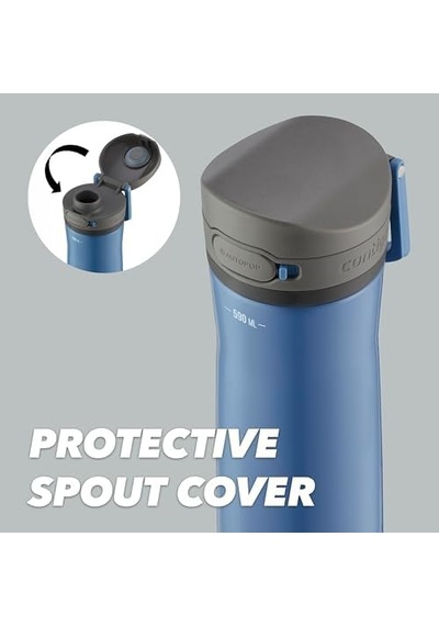 Jackson Autopop Soğuk Su Termosu 590 Ml Siyah .