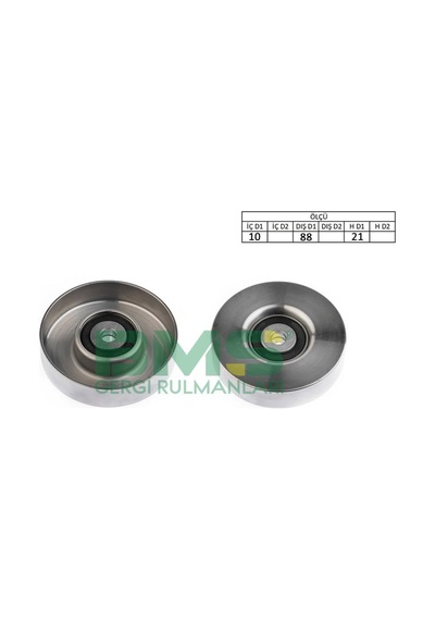 Bms 461 Alternatör Gergi Rulmanı Daıhatsu Terıos 1.3l K3-ve J102 01-05 / Sırıon 1.3l K3-ve M301 05- 10x88x 1660323010-1660323011-1660397401 -