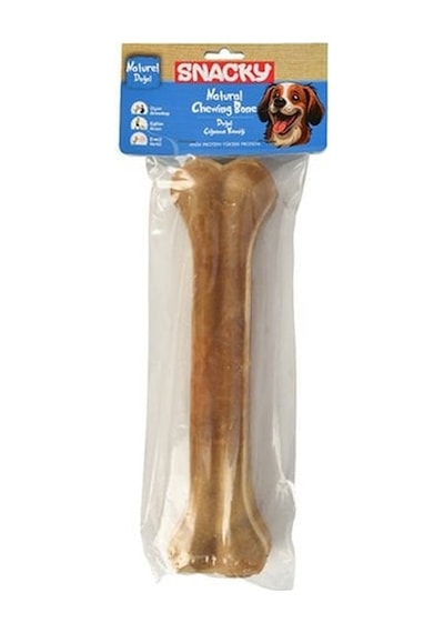 Snacky Natural Preslenmiş Yüksek Proteinli Köpek Çiğneme Kemiği 270 G