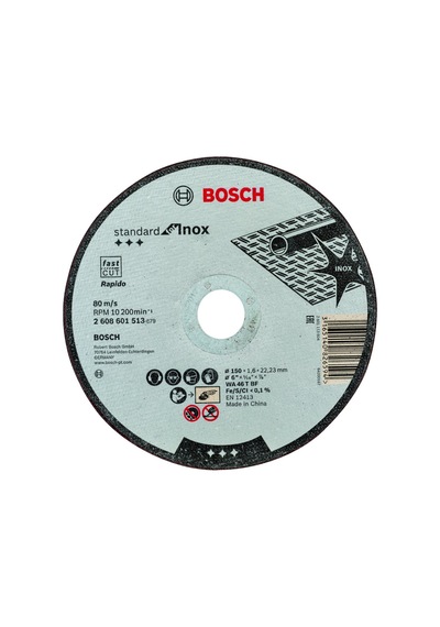 Bosch 150*1,6 mm Standard for Inox Rapido 2608601513