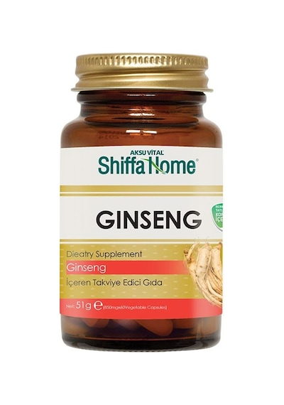 Aksu Vital Shiffa Home Ginseng 60 Kapsül 850 MG