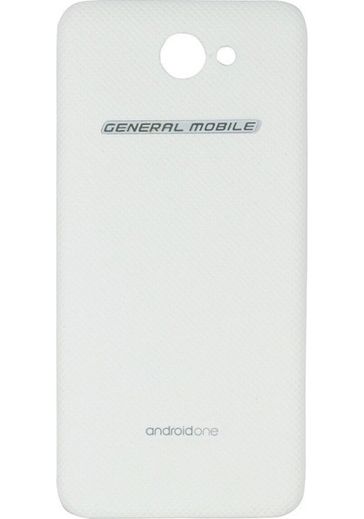 General Mobile Discovery Gm6 Arka Kapak Beyaz - Siyah