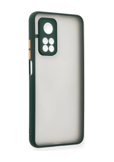 Xiaomi Mi 10t Kılıf Montreal Silikon Kapak - Yeşil 0.2M-Çok Renkli