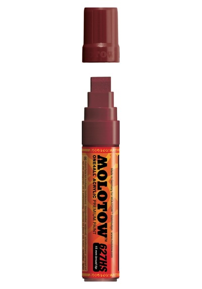 Molotow One4All 15Mm. 627Hs Düz Uç Marker - Burgundy N 86