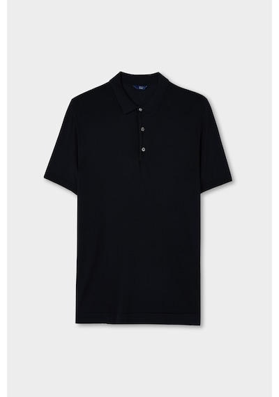 D's Damat Ds Damat Slim Fit Siyah Düz Örgü Yazlık Rayon Triko T-shirt 4hf069421001m 001
