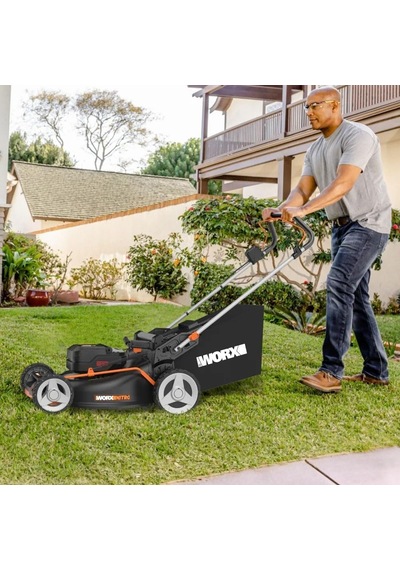 Wg748e 40volt 4.0ah. Li-ion 46cm Profesyonel Kömürsüz Şarjlı Çim Biçme