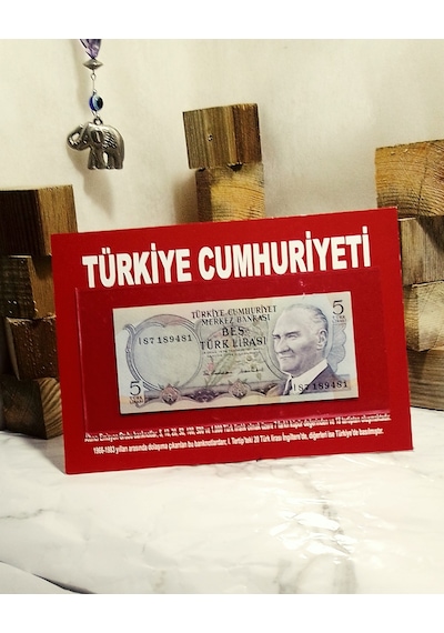 Cumhuriyet İlk Dönemi Koleksiyon Kâğıt Para 65b