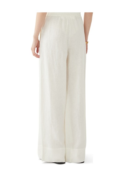Peony - Peonyofficiall Yazlık Rahat Pantolon Crema
