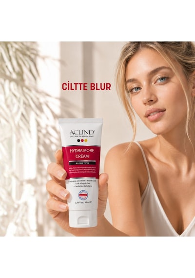 Aclind Hydro More Cream Yoğun Nem Ve Pürüzsüz Cilt Bakım Kremi