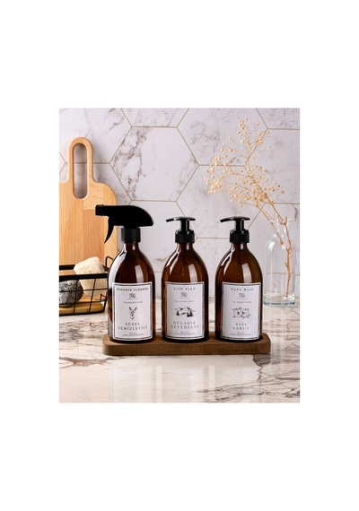Ahşap 3 Bölmeli Standlı 3 Lü Amber 500 Ml Cam Yüzey Temizleyici Bulaşık Deterjan Sıvı Sabunluk Seti Kahverengi 631676954 Kahverengi Ahşap 3 Bölmeli Standlı 3 Lü Amber 500 Ml Cam Yüzey Temizleyici Bulaşık Deterjan Sıvı Sabunluk Seti Kahverengi 631676954 Kahverengi