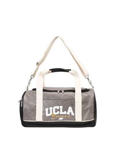 Ucla Tımothy Gri Omuz Askılı Silindir Baskılı - Unisex Çanta Gri