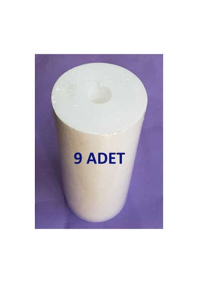 Sediment Filtre 10" Kalın Tip 5 Mikron Su Arıtma Cihazları 9 Adet
