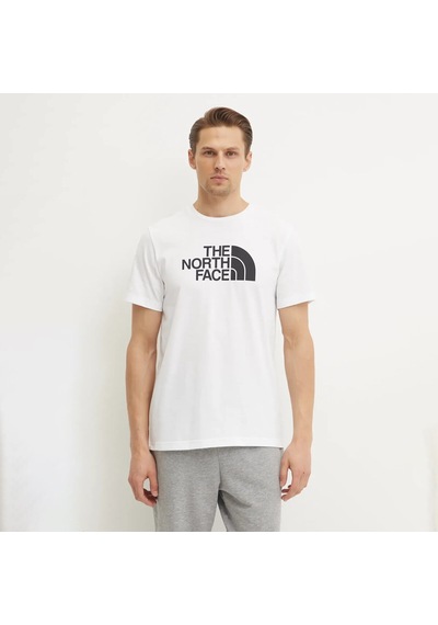 The North Face M Ss Easy Tee Erkek T-shirt Nf0a8a6cfn41 Beyaz