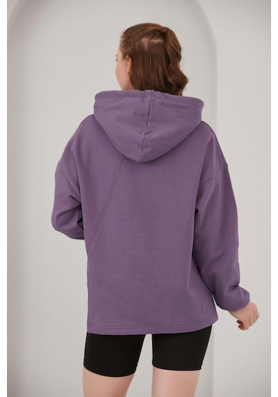 Alexander Gardi Alexandergardı Yanları Yırtmaçlı Sweatshirt (B22-37600)