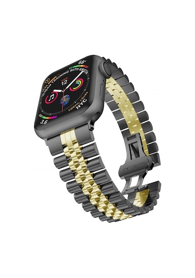 Ally Apple Uyumlu  Watch 7-8 45 MM 6-5-4 44 MM Kayış Kordon Paslanmaz Çelik