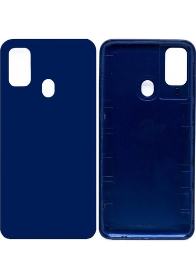 Samsung M30s Mavi Uyumlu Arka Kapak Batarya Kapağı Pil Kapağı Mavi