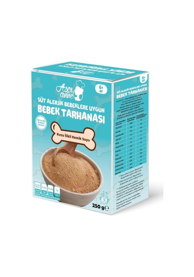 Aşçı Anne Süt Alerjik Bebek Tarhanası - 6+ Ay - 250g Belirtilmemiş