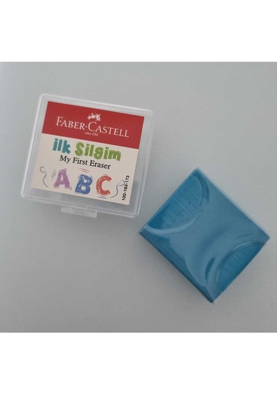 Faber-castell Ilk Silgim Plastik Kutulu Renkli Hamur Silgi Mavi 1 Adet