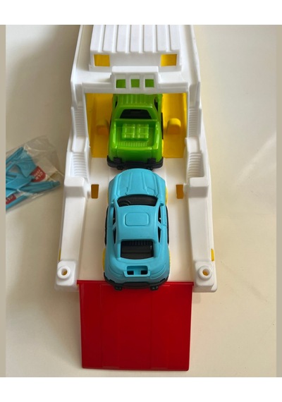 Yolcu Gemisi Araçlı Yolcu Gemisi 45 Cm Sarı Renk
